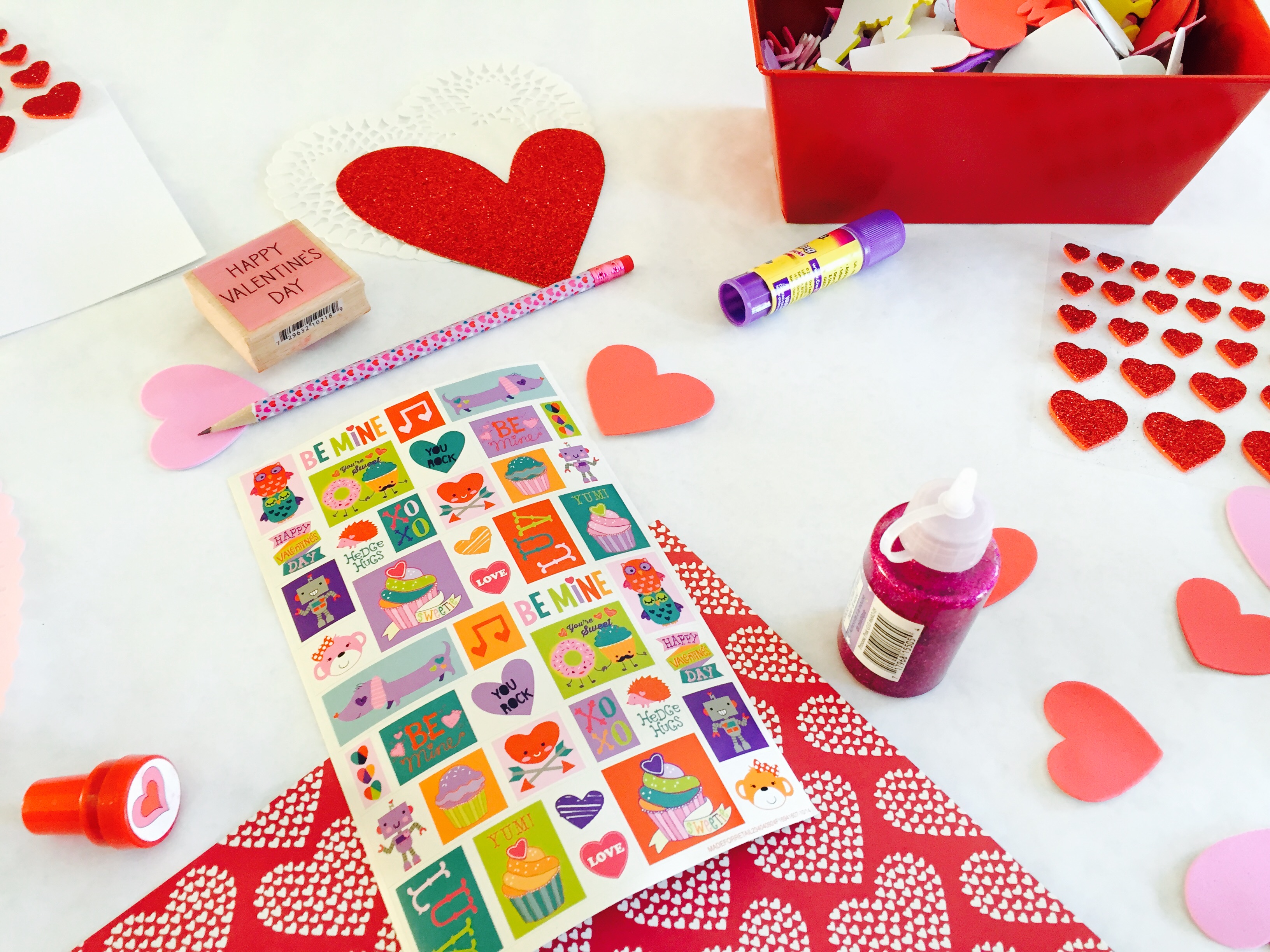 Vday craft table 4